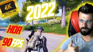 PUBG MOBİLE HDR VE 🔥90🔥 FPS YAPIMI (2022) | KESİN AYARLAR ÖNEMLİ VİDEO KESİN İZLEE!!