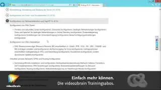MCSA 70-411 (Teil 2) – Windows Server 2012 R2 Tutorial: Der Lernweg im Überblick |video2brain.com