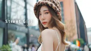 Street Girl / Creative Look IN / Portrait Video / shot on Sony A7 IV / by PaoPTF