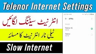 Telenor internet Settings in 2026 | Telenor 4g internet not working