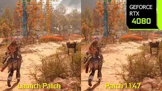 Horizon Forbidden West PC Patch 1.1.47 - Noticeable Performance Improvements | RTX 4080 | i7 10700F