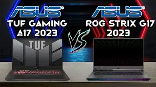Tuf gaming A17 vs ROG strix g17 2023 | Tech Compare
