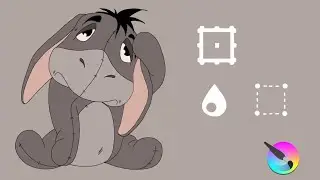 Krita 5.2.6 - The TRANSFORM tool: A hidden Gem!