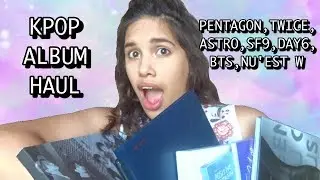 MY KPOP ALBUM HAUL!! (SF9, ASTRO, TWICE, & MORE)
