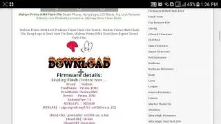 Walton Primo HM4 Flash File 7.0 Dead-Lcd Fix Firmware 100% Tested File