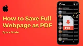 How to Capture Full Webpage Screenshots on iPhone | iPhone Hacks