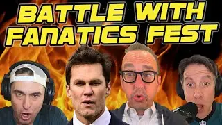 Eli Manning GETTING PUNCHED? Tom Brady in DUNK TANK at Fanatics Fest? | Fusco Show