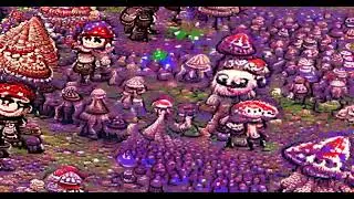 Fungal forest fractal - trippy visuals for tripping