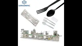 Knife Fork Spoon Tissue Packaging Machine