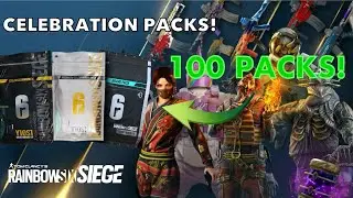 LUCKIEST Pack Opening EVER in Rainbow Six Siege 100+ *NEW* Celebration Packs