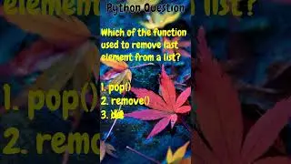 Python Question ||(Part-2)||  #python #question #learn #learning #answer #try #viral #shorts #fun