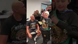 Respect & Burgers | Tyson Fury Visits Dereck Chisora in His Dressing Room After the Trilogy Fight
