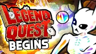LEGEND QUEST FEEDS MY LEGELUGA | The Battle Cats 8.9