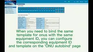 How to configure the same service for batch equipment on GPON OLT
