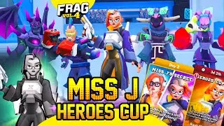 Miss J Heroes' Cup Gameplay 😍 🔥 Frag Pro Shooter (iOS, Android)