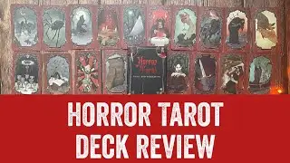 I Got Things To Say About The Horror Tarot🔪🩸(Deck Review)
