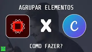 Como agrupar TEXTO E IMAGEM no celular (NÃO É NO CANVA) - Sparkpost