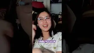 namanya rambut apa sih? #michelle #livestream #shorts