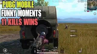 PUBG MOBILE - FUNNY MOMENTS SOLO VS SQUAD WINS