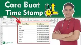 cara membuat timestamp atau check lock (tidak berubah) di excel