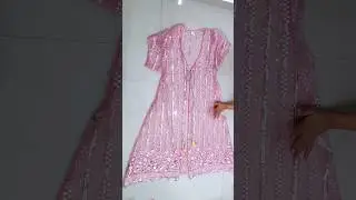 Part-3, Jacket style dress #shorts #beginner @CutnStitchingStyles #ghera #gharbethesilaisikho