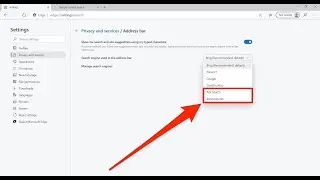 How to set google as default search engine microsoft edge 2022 || Make Default Search Engine