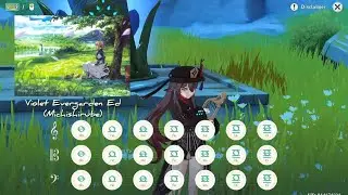 Violet Evergarden Ed [Michishirube] Windsong Lyre Cover #genshinimpact