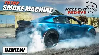 Dodge Charger Hellecat Redeye Is A Brutal Tire Slayer! - Review