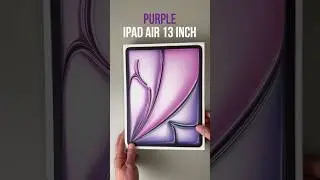 M2 iPad AIR Purple 13inch UNBOXING