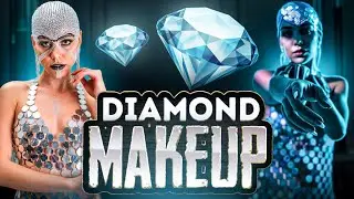 Disco Vibes: Be the Star of the Night with a Glittering Look! #makeup #makeupideas #diamondmakeup