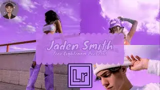 How to do a Jaden Smith edit in Adobe Lightroom!