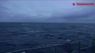 Пуск МБР«Синева» РПКСН «Верхотурье» из подводного положения