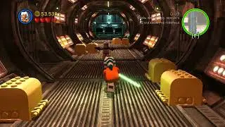 LEGO Star Wars 3 Clone Wars часть 10 вирус 'голубая тень'