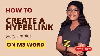 How to Create a Hyperlink on Microsoft Word