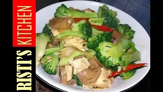 #46 RESEP BROKLI KEMBANG TAHU RASA TERIYAKI - ALA RISTI OCTASARI