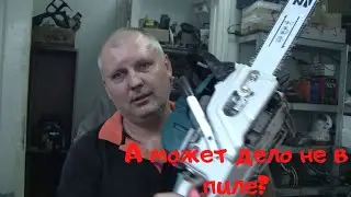 Будни мастера.  Бензопила Зенит не заводится.  Адекватный клиент