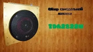 Обзор самодельной колонки на TDA2822m