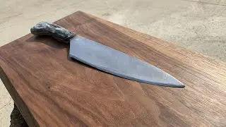 Make a chef knife by my Son