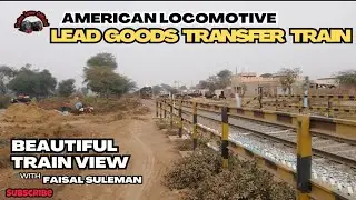 Pakistan Railways Goods Train Turn View | Abdul Hakim Railway station | Trains Lover Official