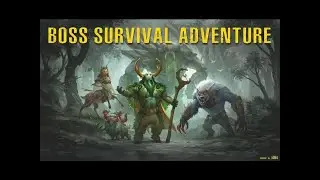 Dota2 | Boss survival adventure | BSA | Глобальное обновление | Прохождение полное |