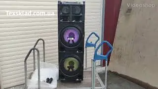 Акумуляторная колонка UF-1042A (USB-BT-FM-2MIC) /texsklad.com.ua/ тел.0967070698