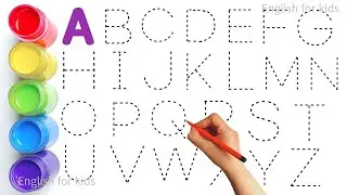 유아와 아이들을 위한 점선 따라 대문자 소문자 알파벳 쓰기 모음 | ABCD 알파벳 쓰기 | alphabet song | A to Z | English for kids