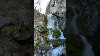 Ляжгинский водопад в Ингушетии 