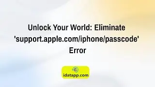 [Solved]iPhone Stuck on support.apple.com/iPhone/Passcode