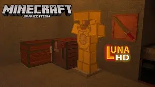 Luna HD 256x high resolution updated pack for Minecraft Java 1.19.3