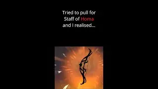 Hu Tao came home but Homa didn't....【Genshin Impact】