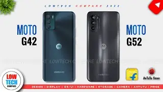 Motorola Moto G42 vs Motorola Moto G52 | Full Comparison ⚡ | Flipkart Price 🏷️