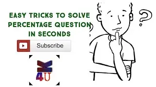 How to Solve percentage Question in seconds