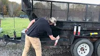Dump trailer Makeover, Lipstick on a pig
