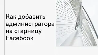 Как открыть доступ на бизнес страницу Facebook
